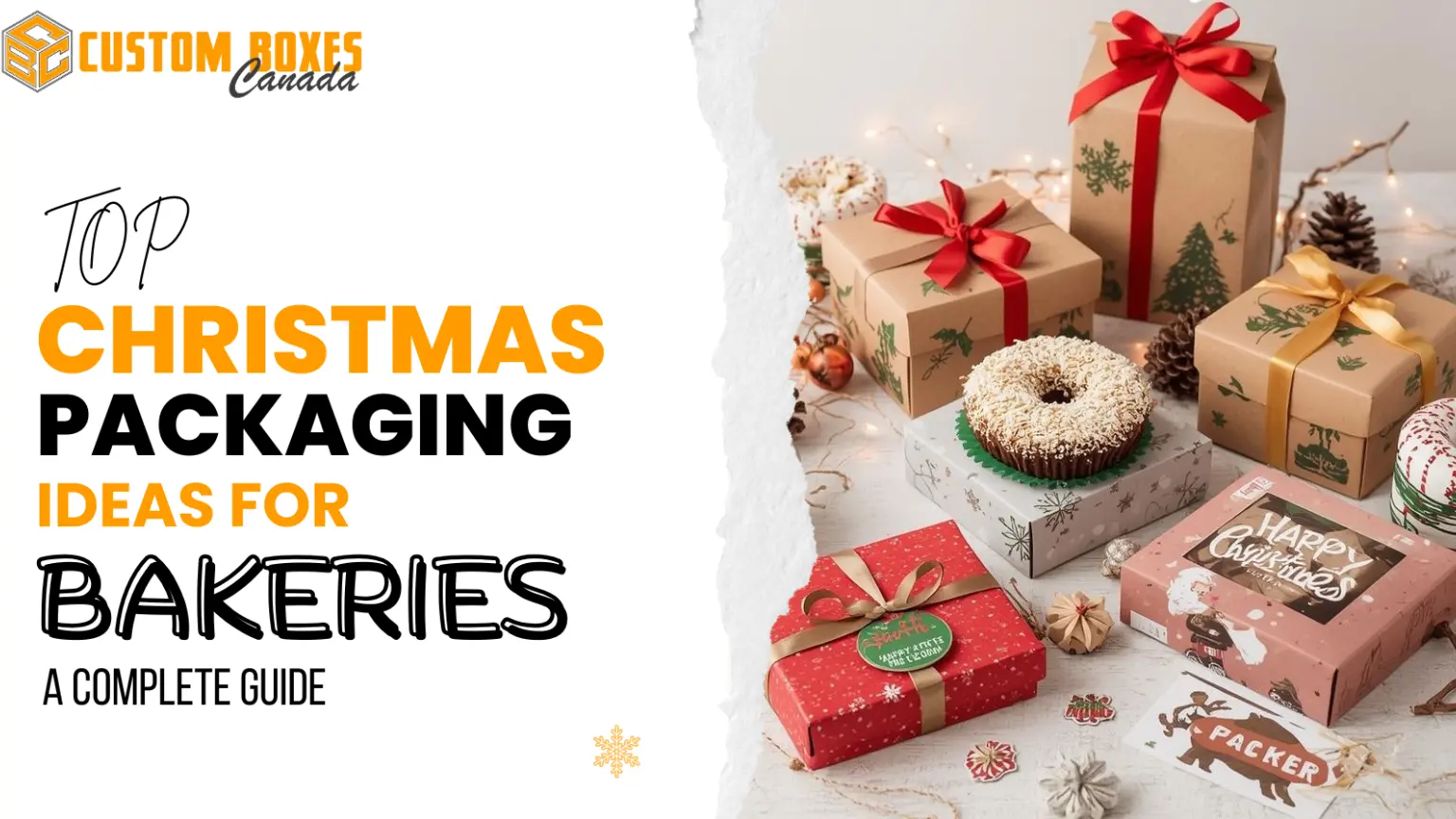top christmas packaging ideas for Bakeries