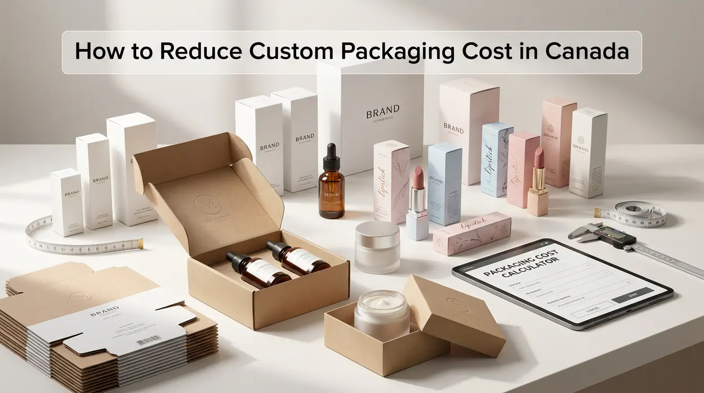 reduce packaging cost with custom boxes canada